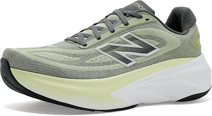 New Balance Mens Fresh Foam X More v6 Mineral/Garter Snake/Castlerock 14 Wide