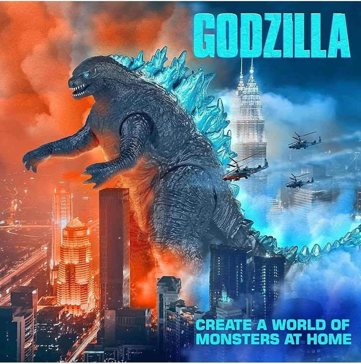 Godzilla Aksiyon Figürü 28 Cm Sesli Soft Dinazor Godzila