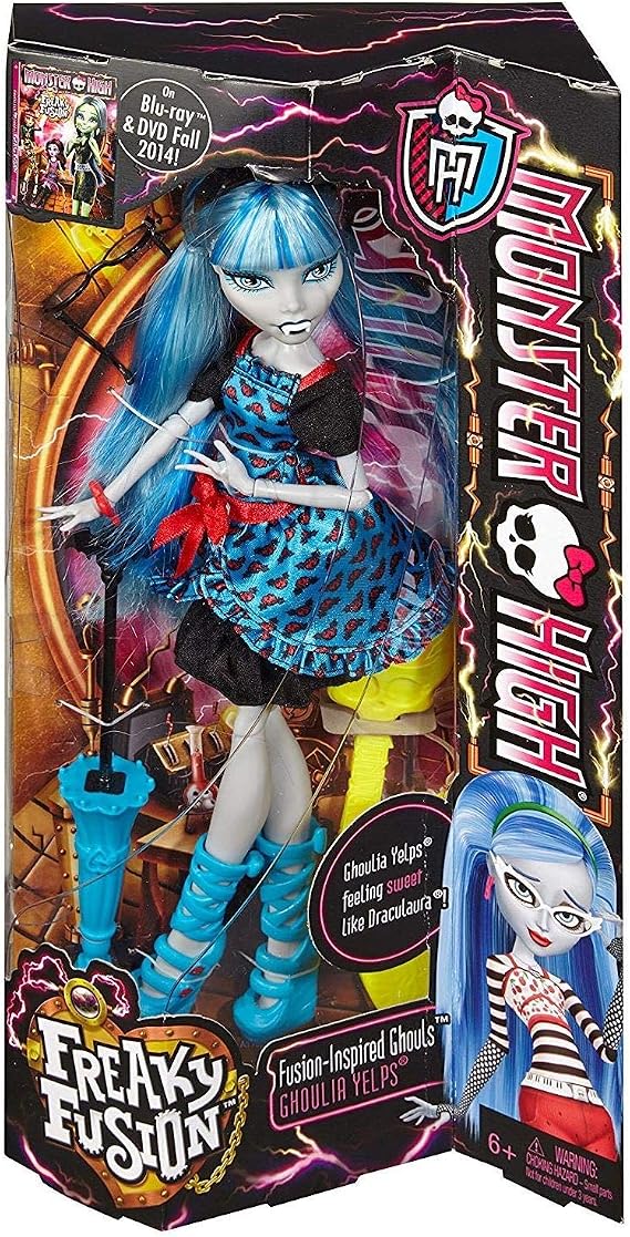 Monster High Freaky Fusion Ghoulia Yelps Doll