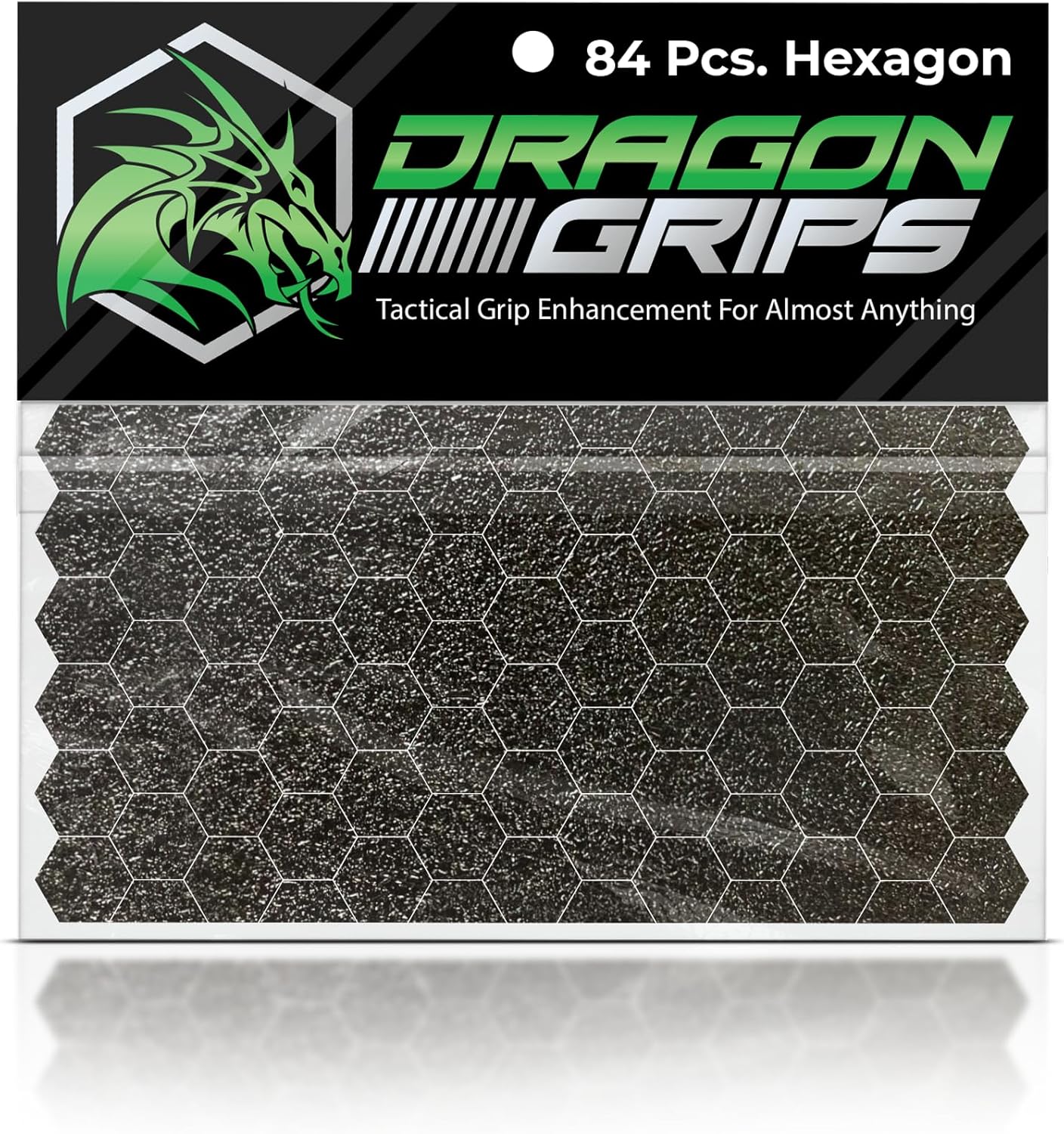 Black Rubberized Grip Tape, 84 Pcs Rubber Grip Tape for iPhone Grip Tape, Mouse Grip Tape, Cell Phone Grip Tape & Controller Grip Tape by Dragon Grips, 1 Pk