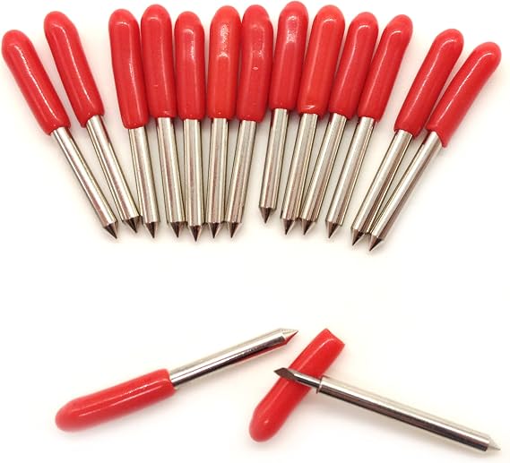 15pc/Set 45 Degrees Roland Cutting Plotter Vinyl Cutter Knife Blades for Roland Plotter ...