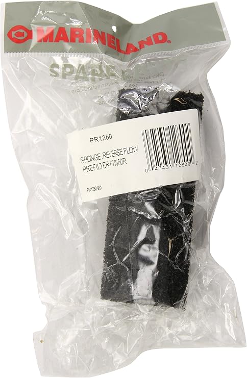 Marineland PR1280 Reverse Flow Prefilter Sponge for Aquarium