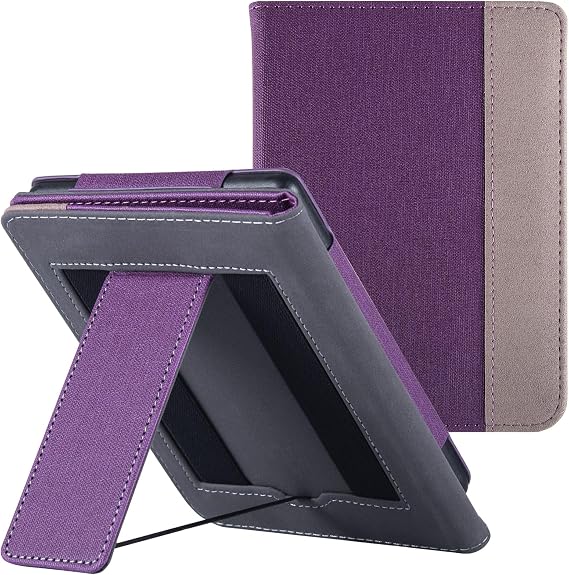 Stand Case for Kobo Clara Colour/Clara BW/Clara 2E, Purple