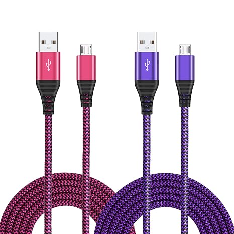 OKRAY Micro USB Cable 10FT, USB-A to Micro USB 2.0 Fast Charging Cable