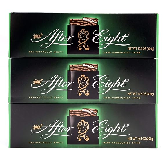Nestle After Eight, Dark Mint Thins (30 Mints - 300g/10.5oz, PACK - 3)