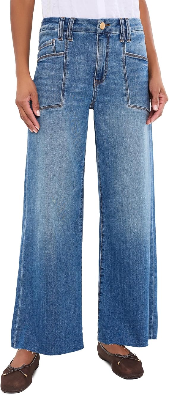 KUT from the Kloth Meg High-Rise Fab AB Wide Leg