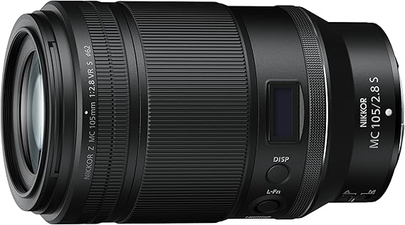 Nikon NIKKOR Z MC 105mm f/2.8 VR S | Professional macro prime lens for Z series mirrorless cameras | Nikon USA Model
