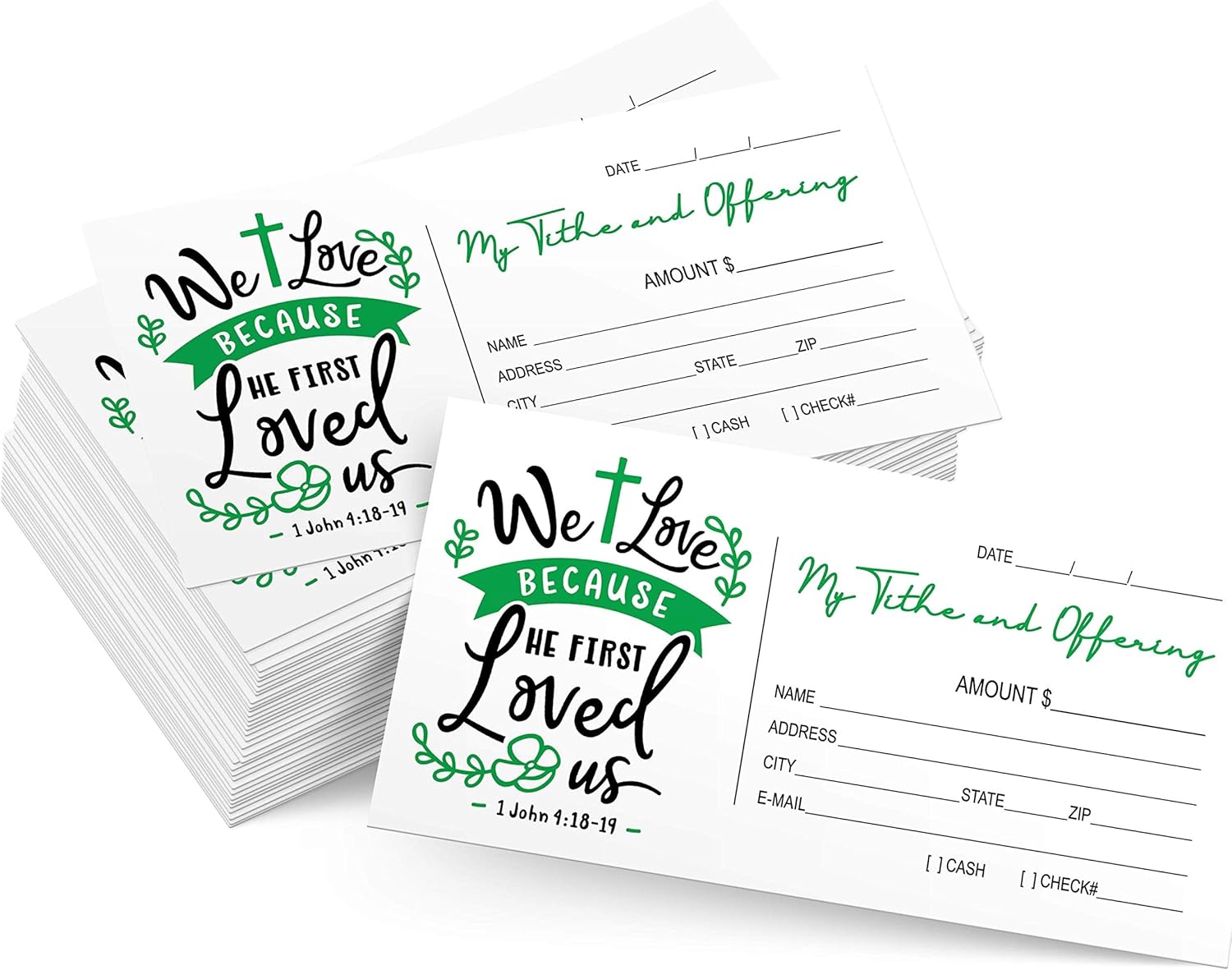 500 Tithes and Offering Envelopes for Church | Tithe Envelopes for Church | USA Company
