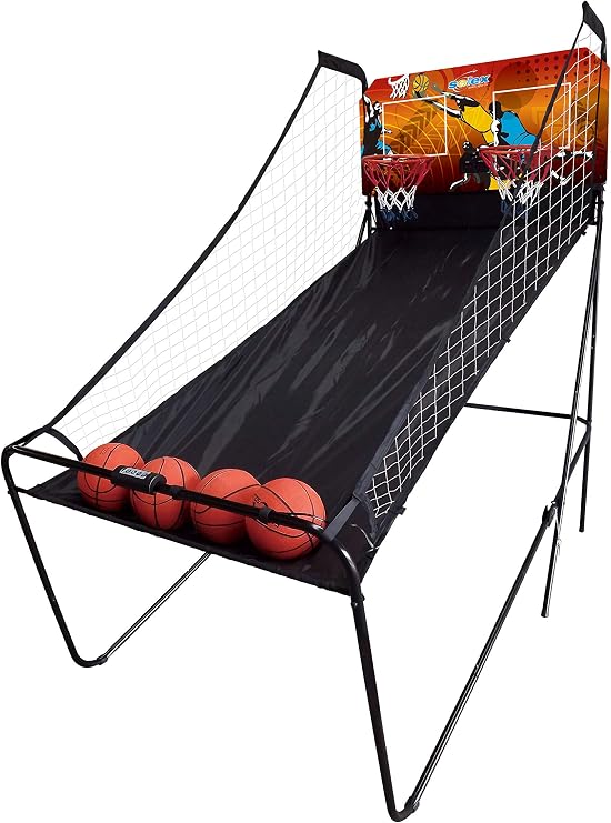 Solex All 93117 Games Table, Black Orange, One Size UK