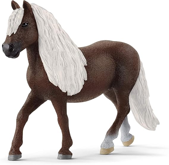 Schleich Farm World, Realistic Horse Toys for Girls and Boys, Black Forest Mare Toy Horse Figurine, Ages 3+