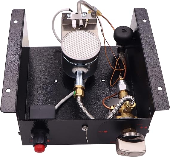 Meter Star Replacement Gas Heater Kit Propane Glass Tube Heater Control Box Intake Air 10mm Outdoor Heater Controller Heater Cooker Heater Mounting Kit