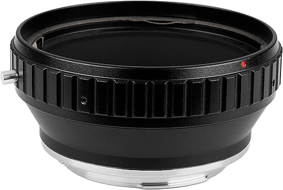 Fotodiox Lens Mount Adapter - Hasselblad V to Canon EOS (EF, EF-S) - Aluminum Alloy, Black