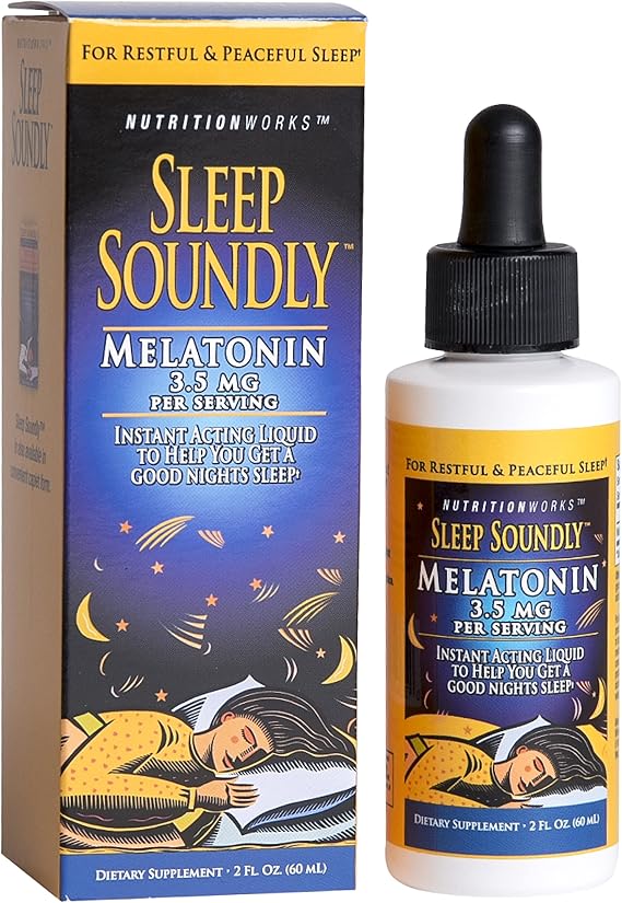 Sleep Soundly Melatonin, 2 Fl Oz