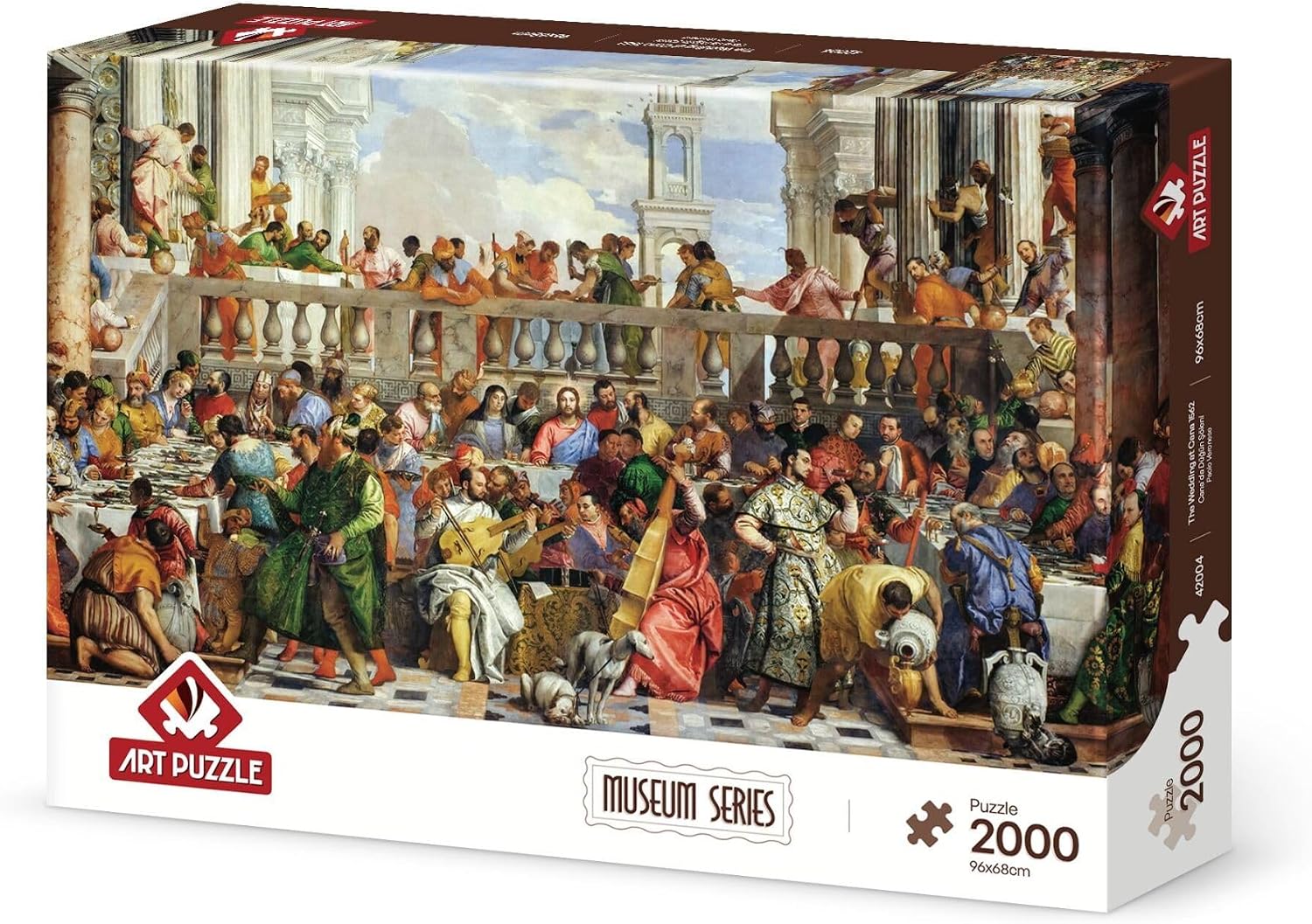 Art Puzzle Cana'da Düğün Şöleni,1562 2000 Parça Puzzle