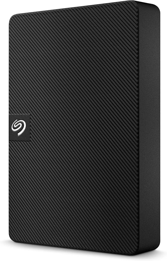 Seagate Expansion Portable, 4TB, External Hard Drive, 2.5 Inch, USB 3.0, for Mac and PC, 2 year Rescue Services (STKM4000400)