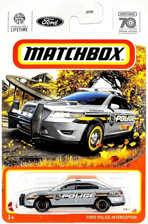Matchbox Ford Police Interceptor, 70 Years Special Edition 23/100