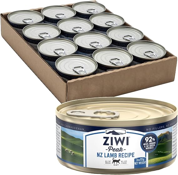 ZIWI Peak Cat Can, Lamb, 3.2 oz 85 g x 24 Cans