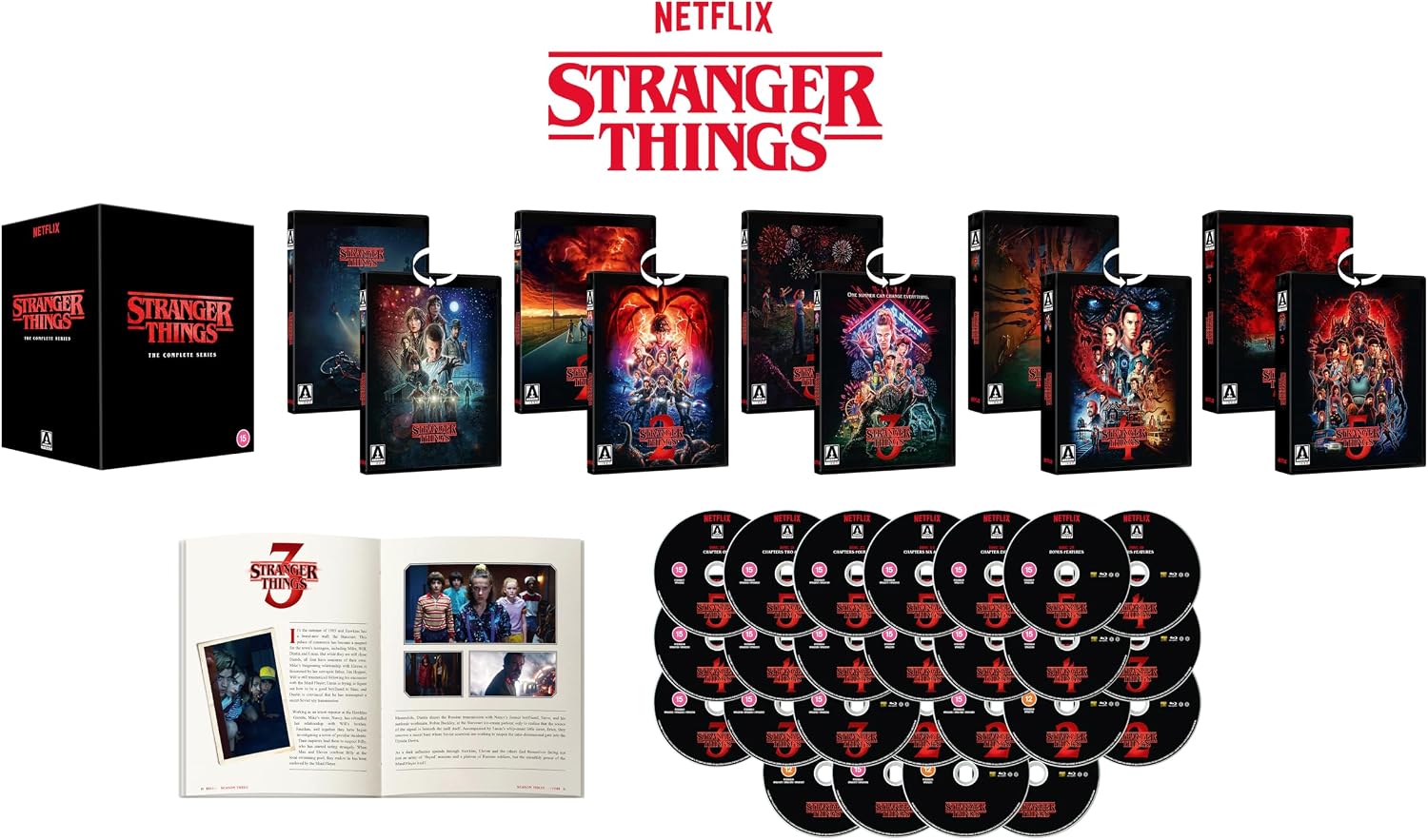Stranger Things: The Complete Series Blu-ray [Region B]