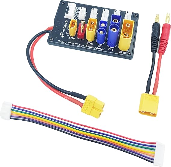 EC3 EC5 XT30 XT60 XT90 T Connector Lipo Battery Charger Board 2-6S Parallel Balance Charging Board for Imax B6 B6AC IDST Q6 Lite Balance Charger