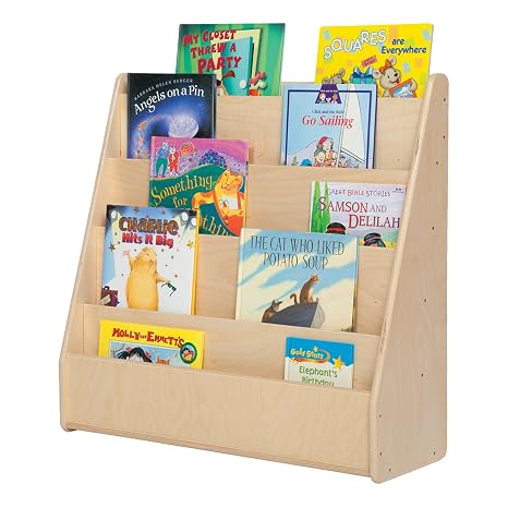 Sprogs Wooden Book Shelf Display SPG-355F
