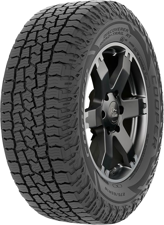 Cooper Discoverer Road and Trail AT All-Terrain Tire, 265/50R20 XL 111V, Set of 1