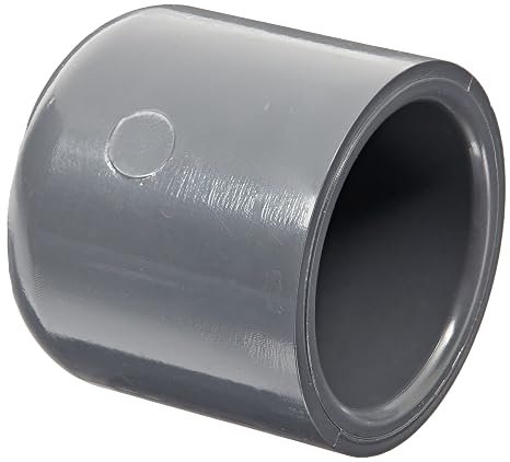Spears 847 Series PVC Pipe Fitting, Cap, Schedule 80, 3/4" Socket