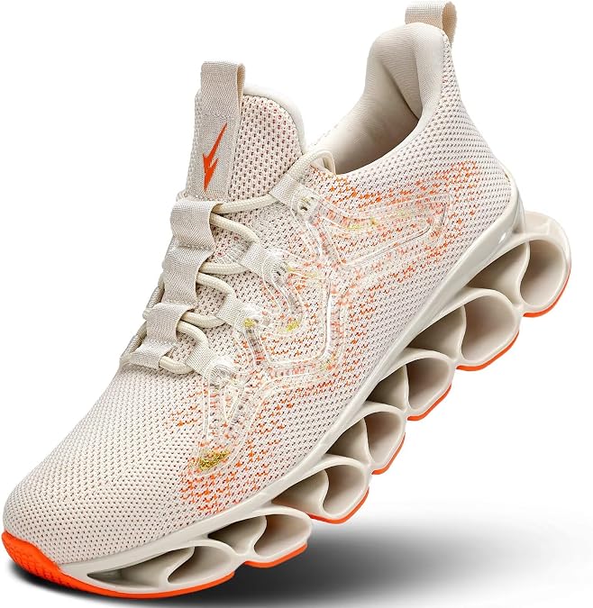 Men's Walking Running Shoes Blade Tennis Casual Fashion Sneakers Comfort Non Slip Sport Athletic Trainer