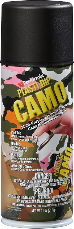 Performix 075815112149 Black Camo Plasti Dip Srpay