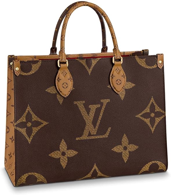 Louis Vuitton Reverse Monogram Giant Onthego MM Shoulder Bags Purse Handbags M45321