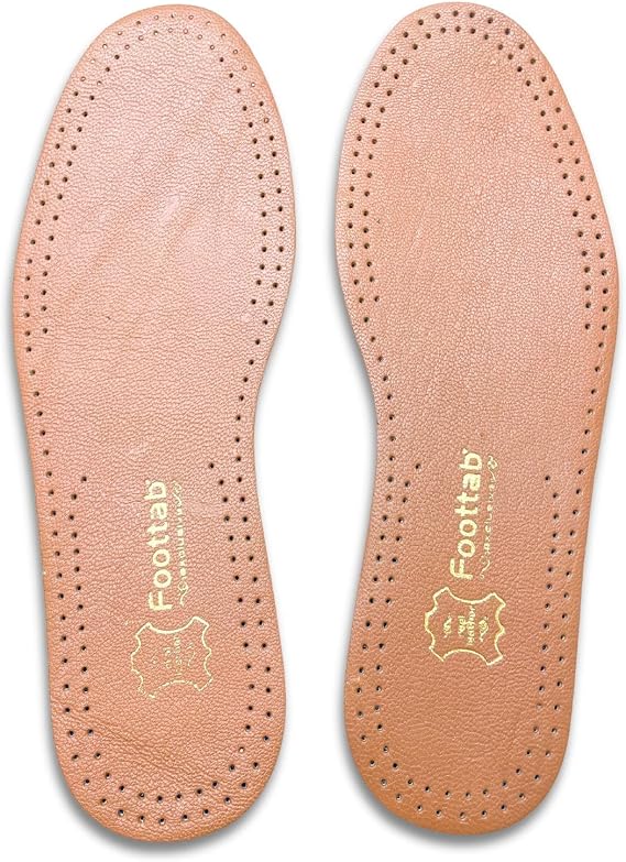 YeferStore Hakiki Deri Ayakkabı İç Tabanlığı, Koku Önleyici Nem Alıcı Quality Tabanlık, (Kahverengi, 44-45)