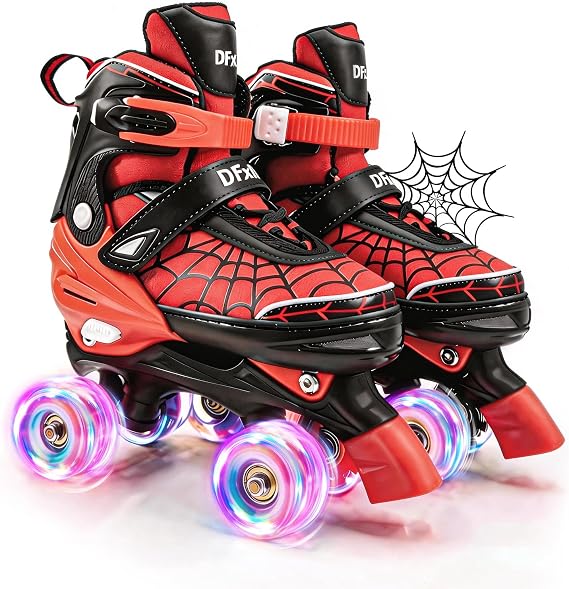 Boys Roller Skates for Kids Ages 3-5-6-8-12 Years Old Rollerskates