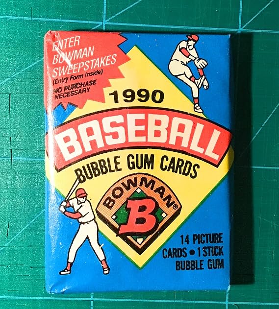 1990 14 Trading Cards per Pack