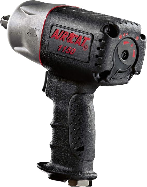 AIRCAT 1150 1/2" Composite Impact Wrench, 900 ft-lb Max Torque