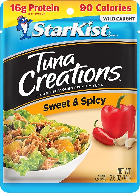 Starkist Tuna Creations Sweet & Spicy Tuna, 2.6 Ounce by Grocery Test Brand