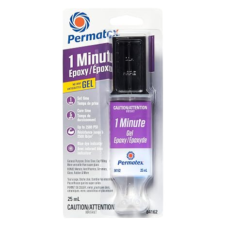 Permatex 1 Minute Clear Epoxy