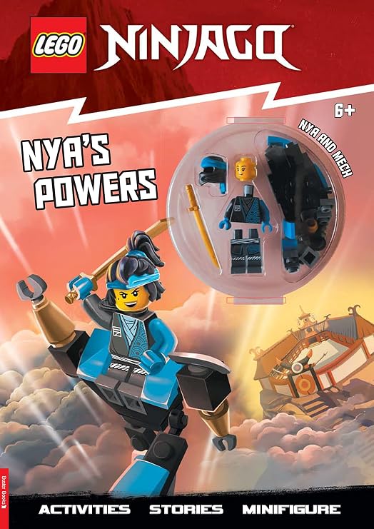 LEGO NINJAGO: Nya's Powers Activity Book (with NYA LEGO Minifigure and mech) (LEGO Minifigure Activity)