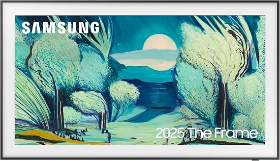 Samsung 50" The Frame LS03FA, NQ4 AI Gen2 Processor, QLED, Matte Display, Modern Frame Design & Art Mode, Samsung Vision AI, 2025 [Energy Class G]