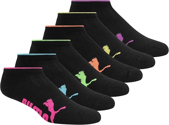 PUMA Women's Low Cut Socks (6-Pack)