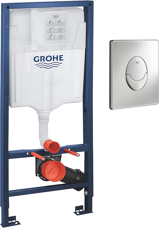 GROHE Rapid Sl 2-In-1 Set for Wc, 1.13 M Installation Height Chrome 38763001