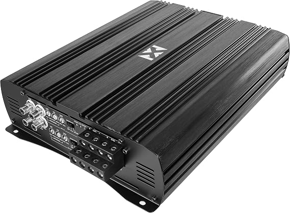 NVX XAD42 3200W RMS 1-OHM Stable Full Bridge Class D High Power Competition Full Range Bridgeable 4-Channel Car Audio MOSFET Amplifier