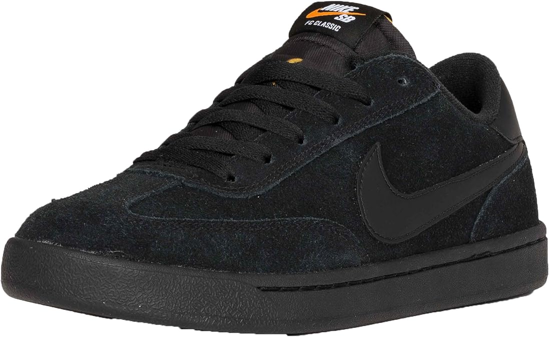 Nike SB FC Classic Black - Black - Vivid Orange