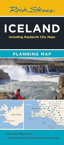 Rick Steves Iceland Planning Map: Including Reykjavik City Maps