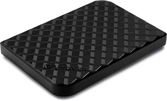 Verbatim 512GB Portable SSD External Hard Drive Store n Go USB 3.2 Gen 1 USB-C Adapter Included - External Solid State Drive