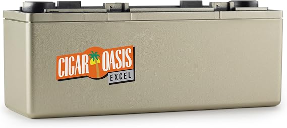 Cigar Oasis Excel Cigar Humidifier Replacement Cartridge - Easy Clip, Long-Lasting - Essential Electric Humidors for Cigars - Electric Humidifiers for Humidor & Cigar Humidor Accessories