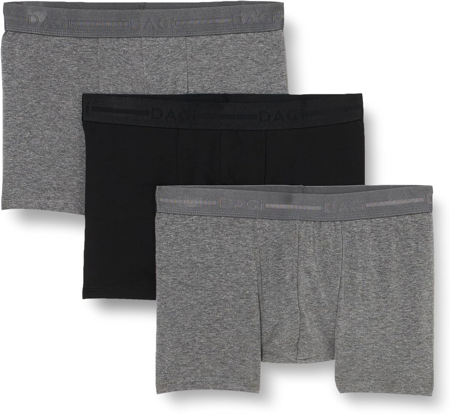 Dagi D5210 Compact Flat Boxer 3-pack, Cotton