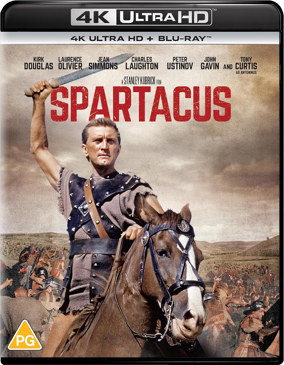 Spartacus 4k Ultra-HD 60th Anniversary [Blu-ray] [2020]