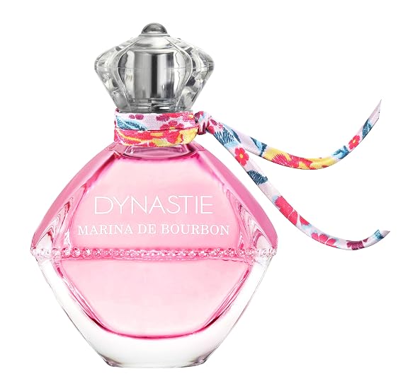 PRINCESSE MARINA de BOURBON My Dynastie Princess - Eau de Parfum for Women - Opens with Bamboo Leaf, Lemon Zest and Green Apple - Blended with Lily - For Trendy and Wise Ladies - 3.4 oz
