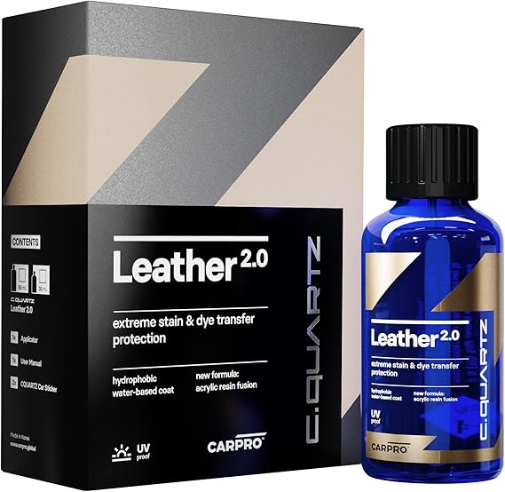 CARPRO CQUARTZ Leather 2.0 - Extreme Stain & Dye Transfer Protection