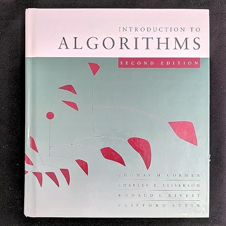 Introduction to Algorithms, Second Edition