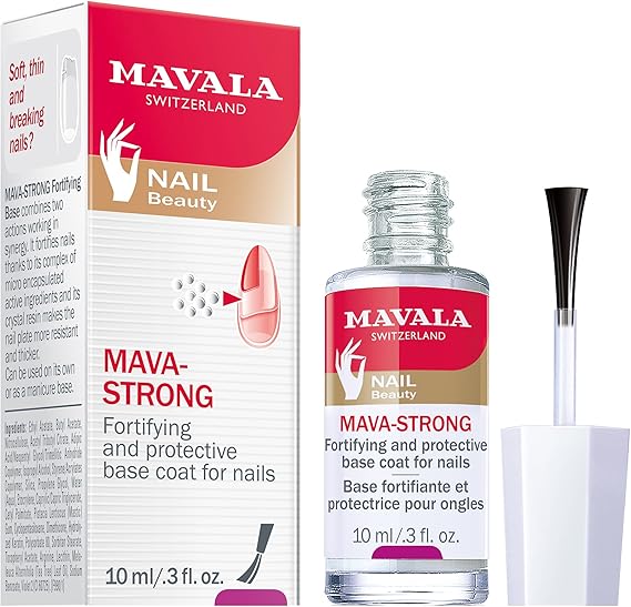 Mavala Mava-Strong Fortifying Base Coat, 0.3 Ounce
